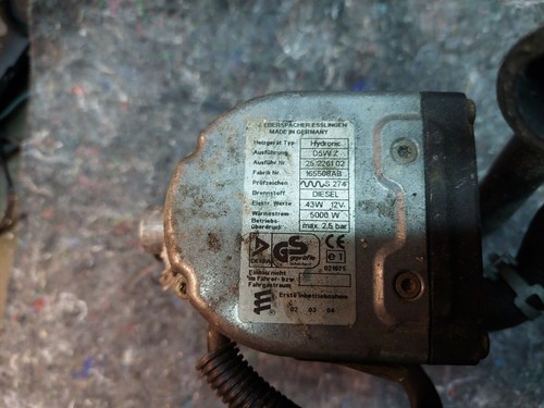 Used eberspacher diesel heater - used,
