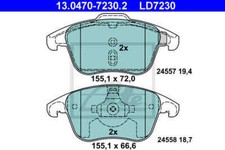 BRAKE PAD SET, DISC BRAKE FOR