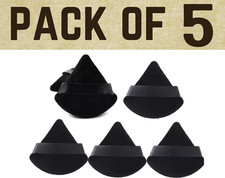5Pcs Triangle Velvet Powder Puff Makeup Sponges face Makeup Blender Sponges