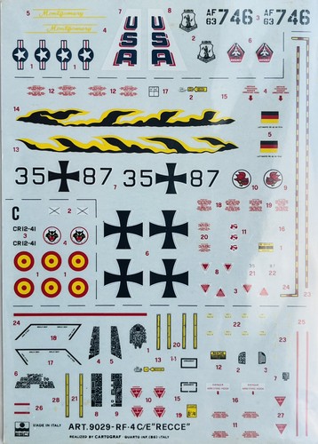 Decals scale recce - |,