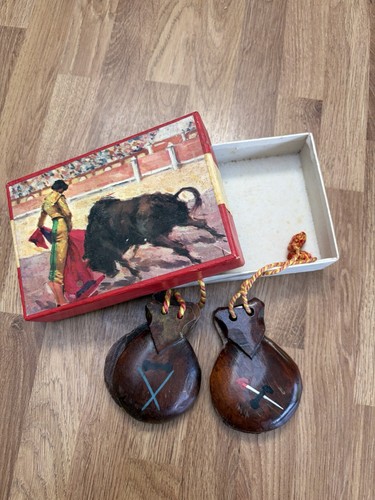 Spanish castanets vintage - spanish,