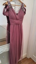 TK Maxx Ladies Little Mistress Christmas Party Pink Occasion Dress Size 14