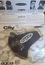 Respro City Anti Pollution Mask Black Medium BC43822 Clearance