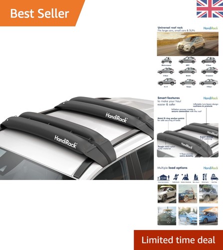 Inflatable roof rack - inflatable, for