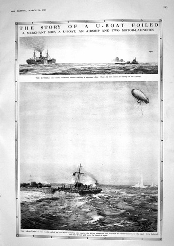 Old 1918 war merchant ship - war,