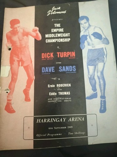 Vintage boxing dick turpin - vintage, v