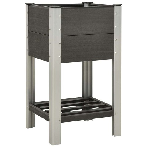 Wpc raised garden bed - garden, with