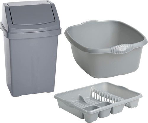 Set plastic swing bin - 3,