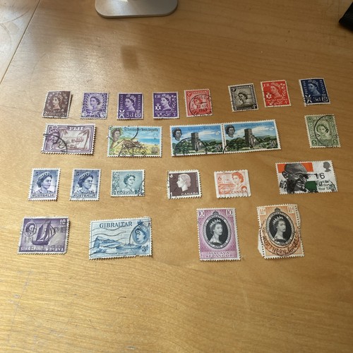Collection stamps from - of,