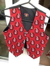 mothercare age 2/3 funky gorgeous bugs bunny waistcoat looney tunes vintage