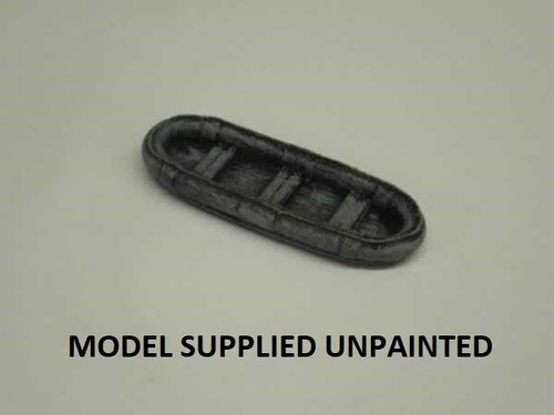 Small rubber dinghy boat resin - rubber,