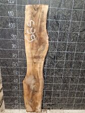 ENGLISH WALNUT SLAB LIVE EDGE KILN DRIED HARDWOOD CRAFT (599)1220x170-240 x30mm