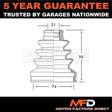 Fits MG ZS Rover 25 45 Honda