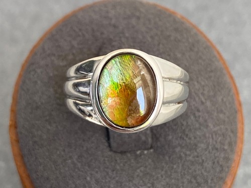 Ammolite sterling silver - ammolite,