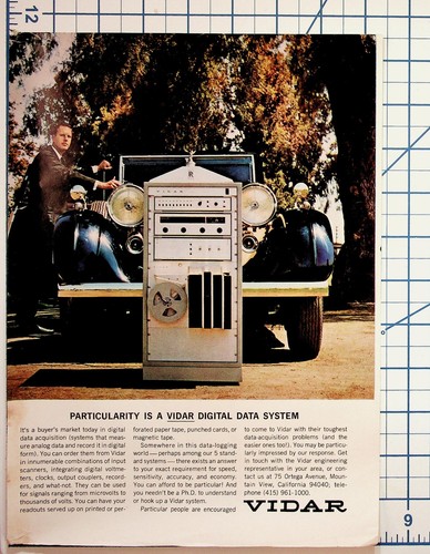 Vintage 1960s vidar digital - vintage,