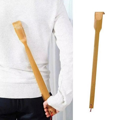 Bamboo back scratcher - scratcher, long