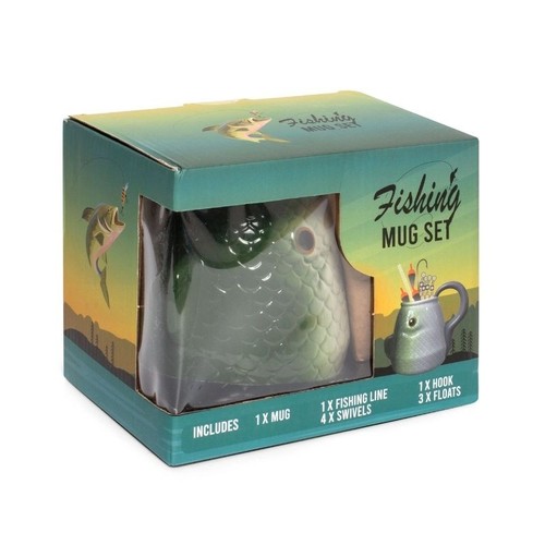 Novelty fishing mug gift - mug,