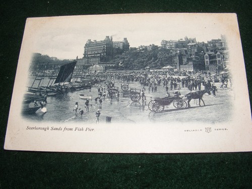 Vintage postcard scarborough - vintage,