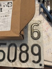 Suzuki GS F Bandit 600 Booklet And License Plate