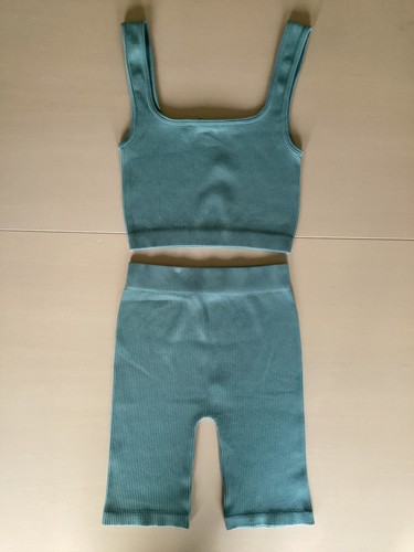 Zara ladies ribbed crop top - crop, &