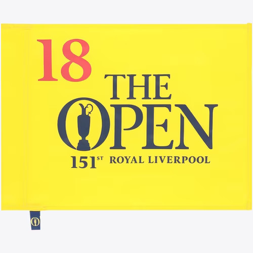 The open golf flag 151st - 151st, royal