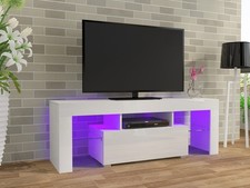 Modern White TV Unit Stand TV
