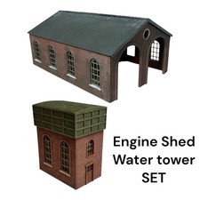 OO Gauge Engine Shed & Water