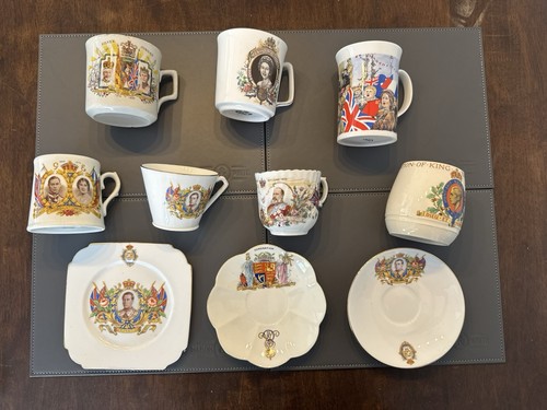 10pc vintage royal memorabilia - vintage,
