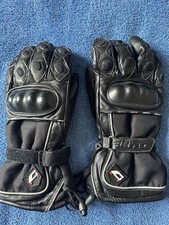 Akito Motorcycle Gloves Motorbike Gloves Black Size XXL