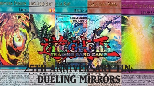 Yugioh 25th anniversary tin - yugioh,