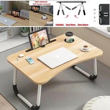 Folding Laptop Table Bed Sofa Tray Lap Portable Computer Desk Stand Breakfast