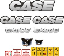 Case CX80C Digger Decal Kit
