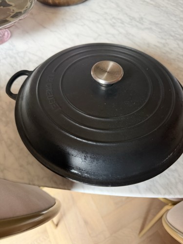 Cruset cast iron shallow - le,