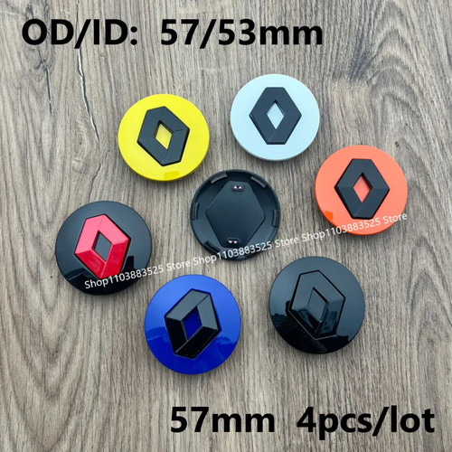 4pcs 60mm wheel - wheel, center