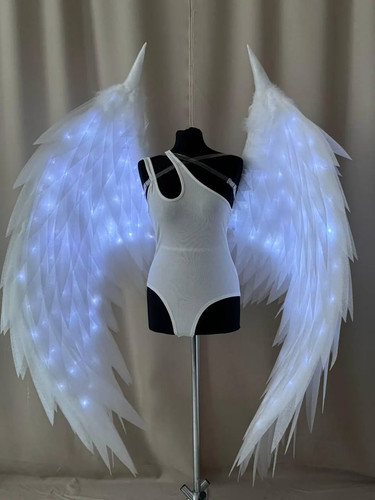 Large led angel wings - large, costume