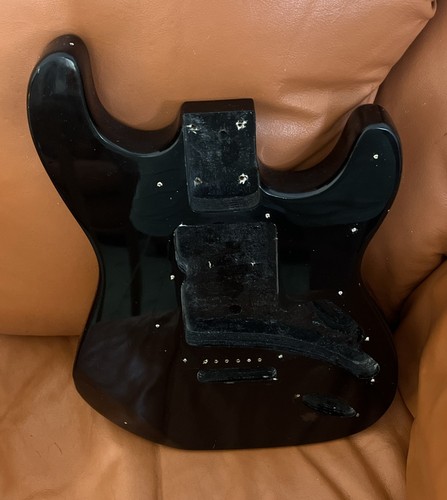 Electric guitar body play - electric,