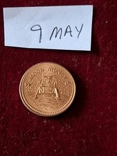 1969 Green Cheese Penny Moon