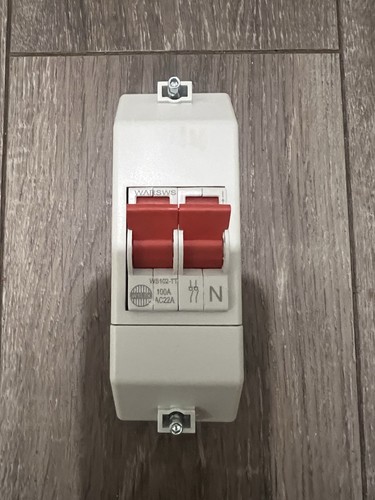 Wylex recsw2s isolator - ln, 100a