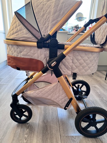Luxury baby stroller - luxury, 3-in-1