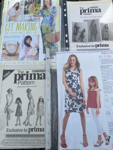 Prima sewing patterns - 4,
