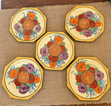Set of 5 Vintage Clarice Cliff