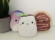 Squishmallows x 3 Food Shun
