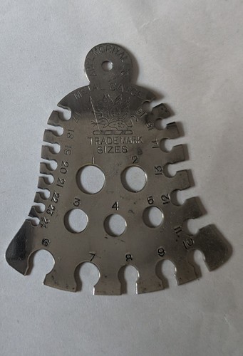 Vintage abel morrall metal - morrall's,