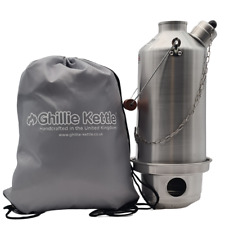 Ghillie Kettle Adventurer 1.5 Litre Camp Kettle - Aluminium - Made in the UK