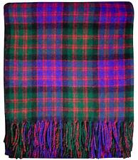 Tartan Blanket Picnic Rug Wool