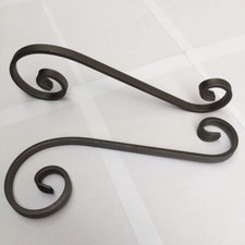 2 Wrought Iron Scrolls