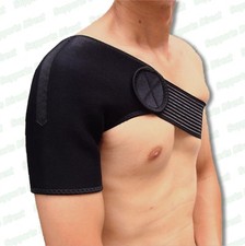 Magnetic Shoulder Support Strap Neoprene Brace Dislocation Injury Arthritis Pain