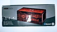 Asda Tech Bluetooth QI Charging Alarm Clock