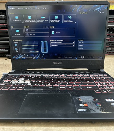 Asus tuf gaming laptop - gaming, amd