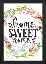 Home sweet home Framed Wall